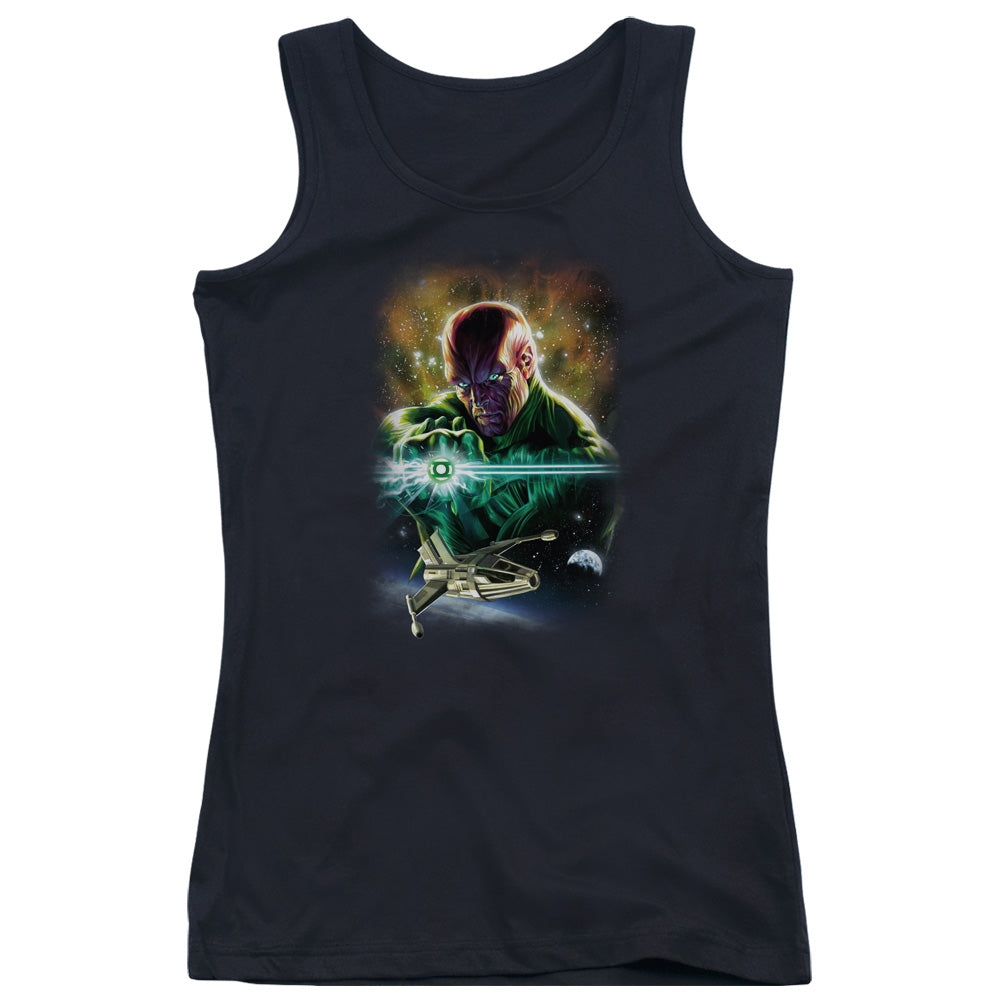 Justice League(Gl) Abin Sur Womens Tank Top Shirt Black