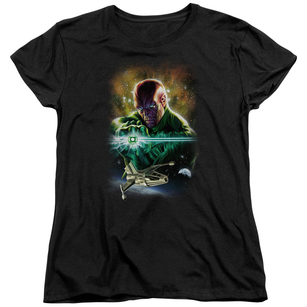 Justice League(Gl) Abin Sur Womens T Shirt Black