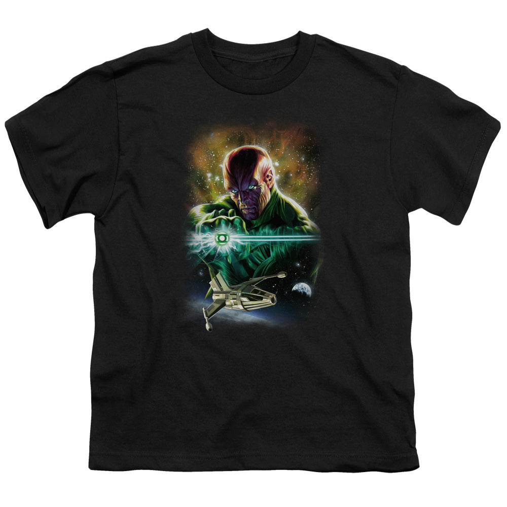 Justice League(Gl) Abin Sur Kids Youth T Shirt Black