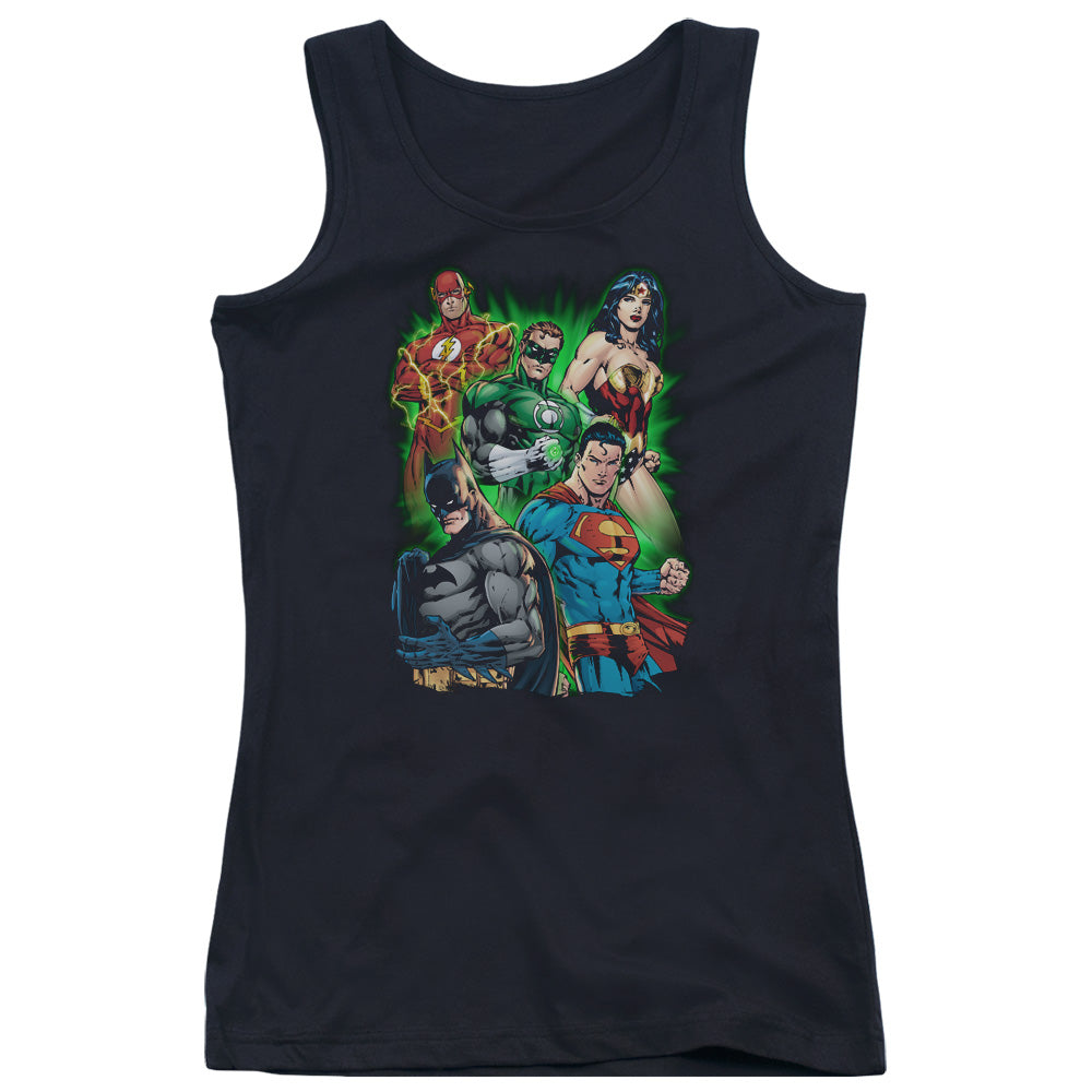 Justice League Will Power Womens Tank Top Shirt Black