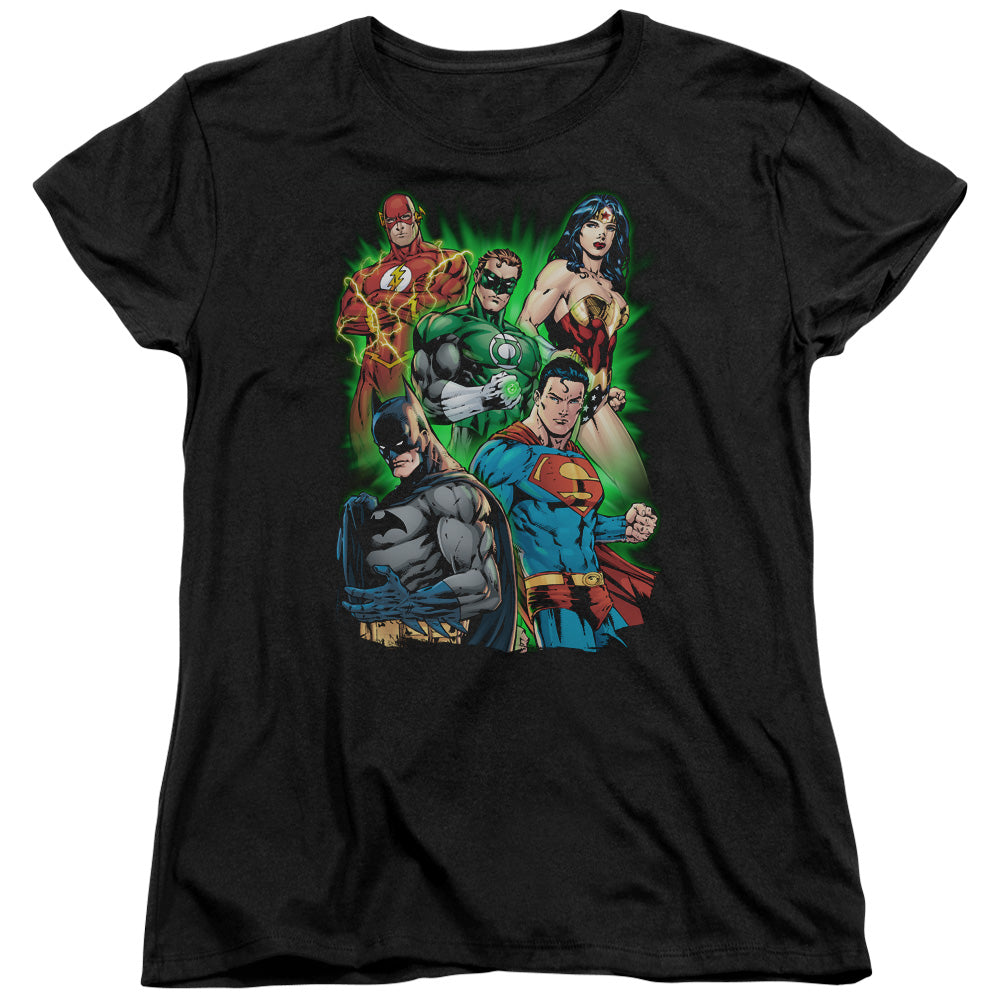 Justice League Will Power Womens T Shirt Black