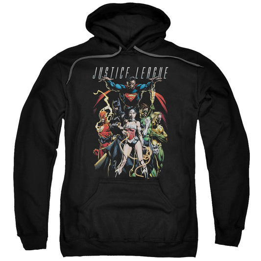 Justice League Dark Days Mens Hoodie Black
