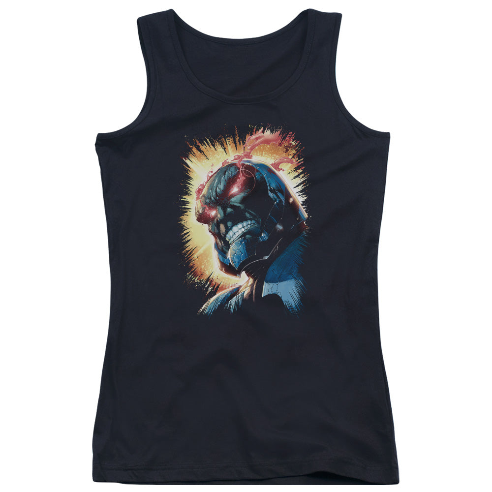 Justice League Darkseid is Womens Tank Top Shirt Black