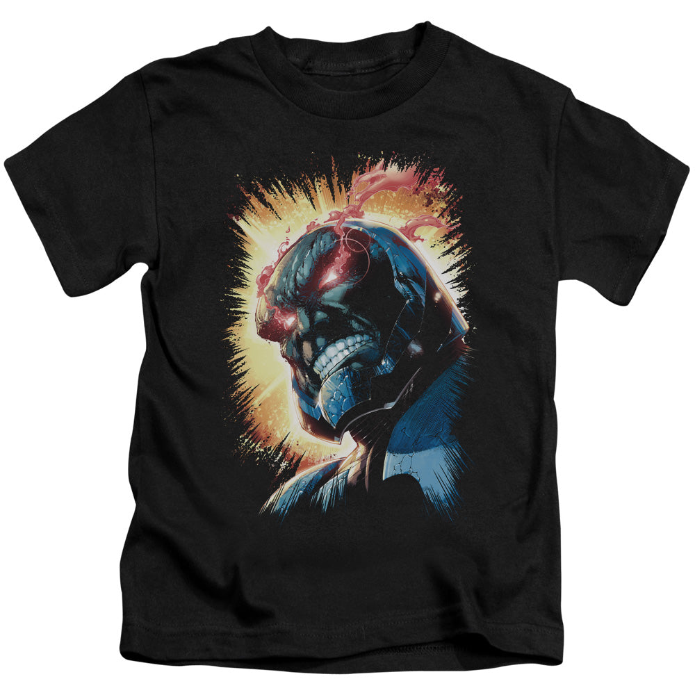 Justice League Darkseid is Juvenile Kids Youth T Shirt Black 