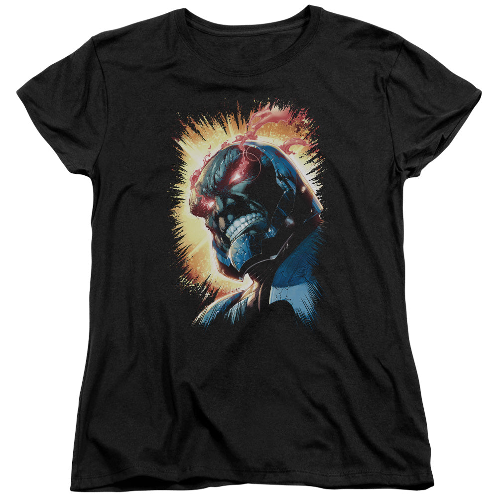 Justice League Darkseid is Womens T Shirt Black