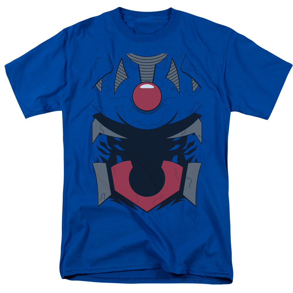 Justice League Darkseid Uniform Mens T Shirt Royal Blue