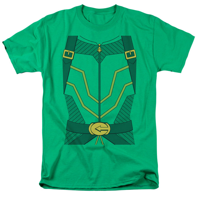 Justice League Arrow Uniform Mens T Shirt Kelly Green