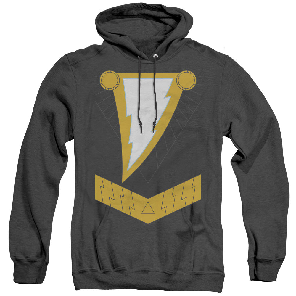Justice League Black Adam Heather Mens Hoodie Black