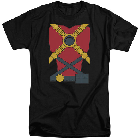 Justice League Red Robin Mens Tall T Shirt Black
