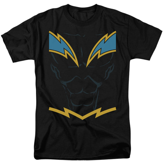 Justice League Of America Black Lightning Mens T Shirt Black Officially Licensed