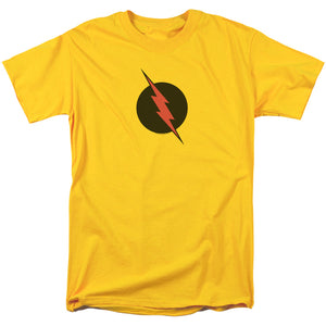 Justice League Reverse Flash Mens T Shirt Yellow