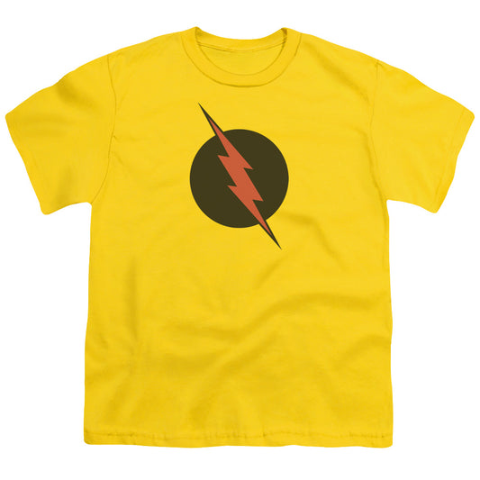 Justice League Reverse Flash Kids Youth T Shirt Yellow