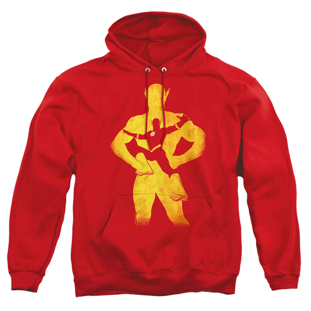 Jla Flash Knockout Mens Hoodie Red