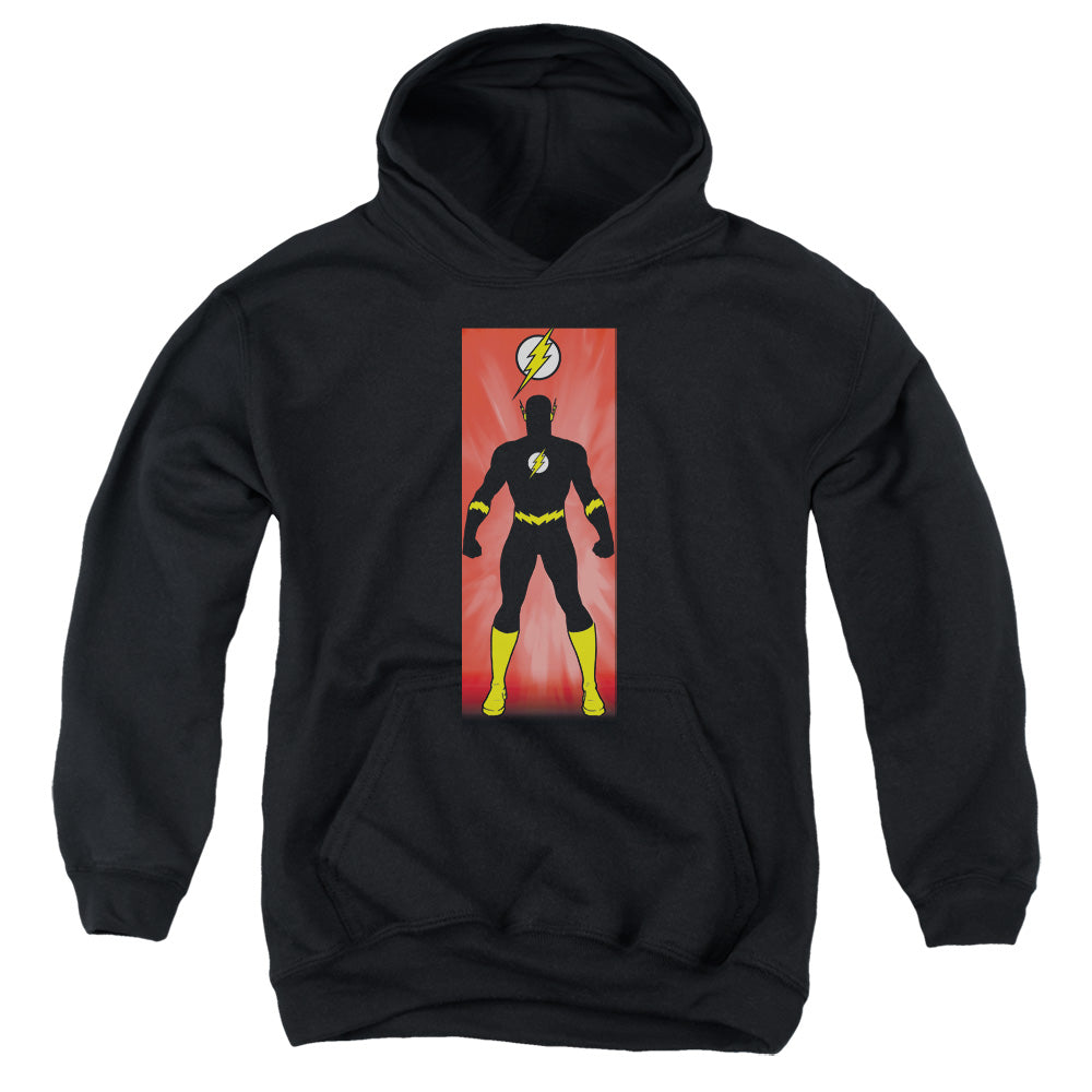 Justice League Flash Block Kids Youth Hoodie Black