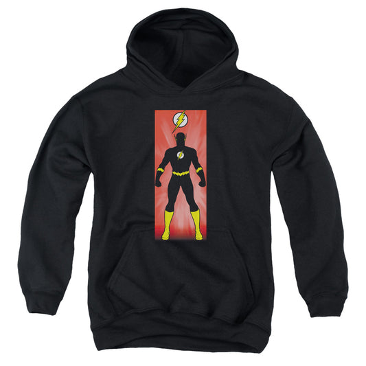 Justice League Flash Block Kids Youth Hoodie Black