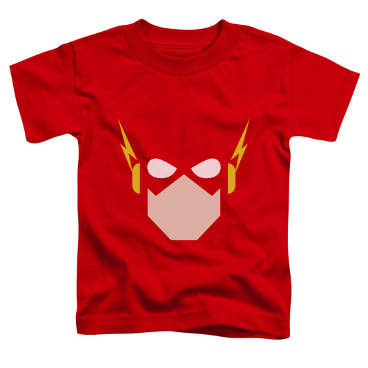 Justice League Flash Head Toddler Kids Youth T Shirt Red