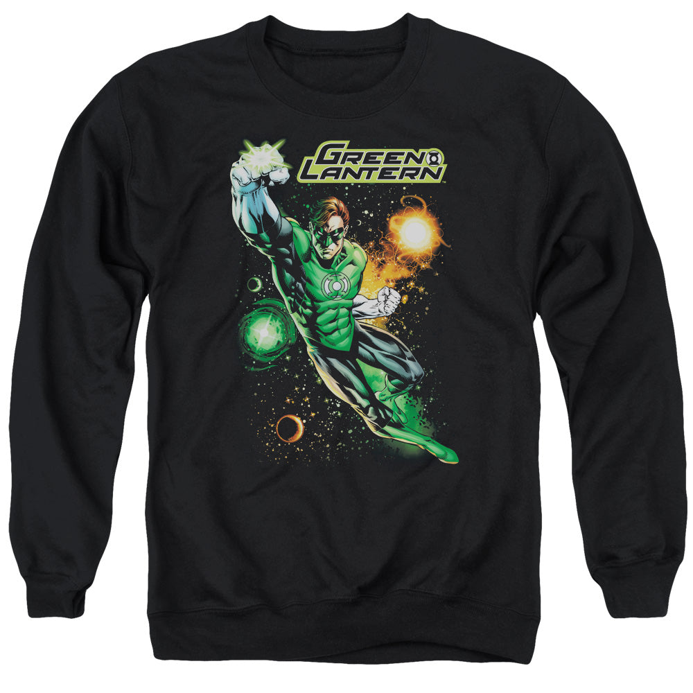 Justice League Galactic Guardian Mens Crewneck Sweatshirt Black