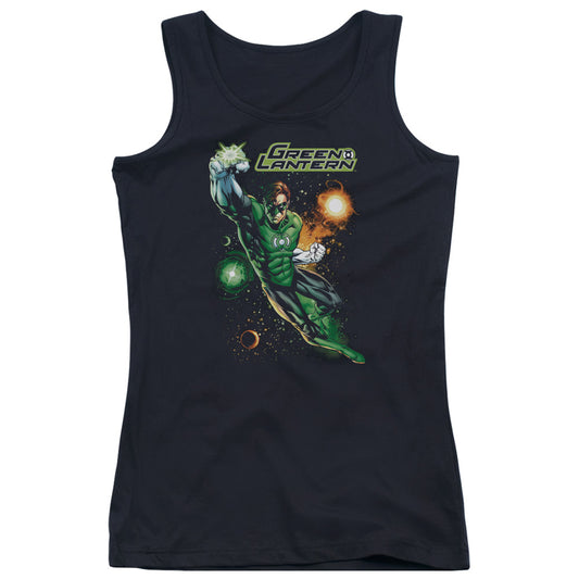 Justice League Galactic Guardian Womens Tank Top Shirt Black