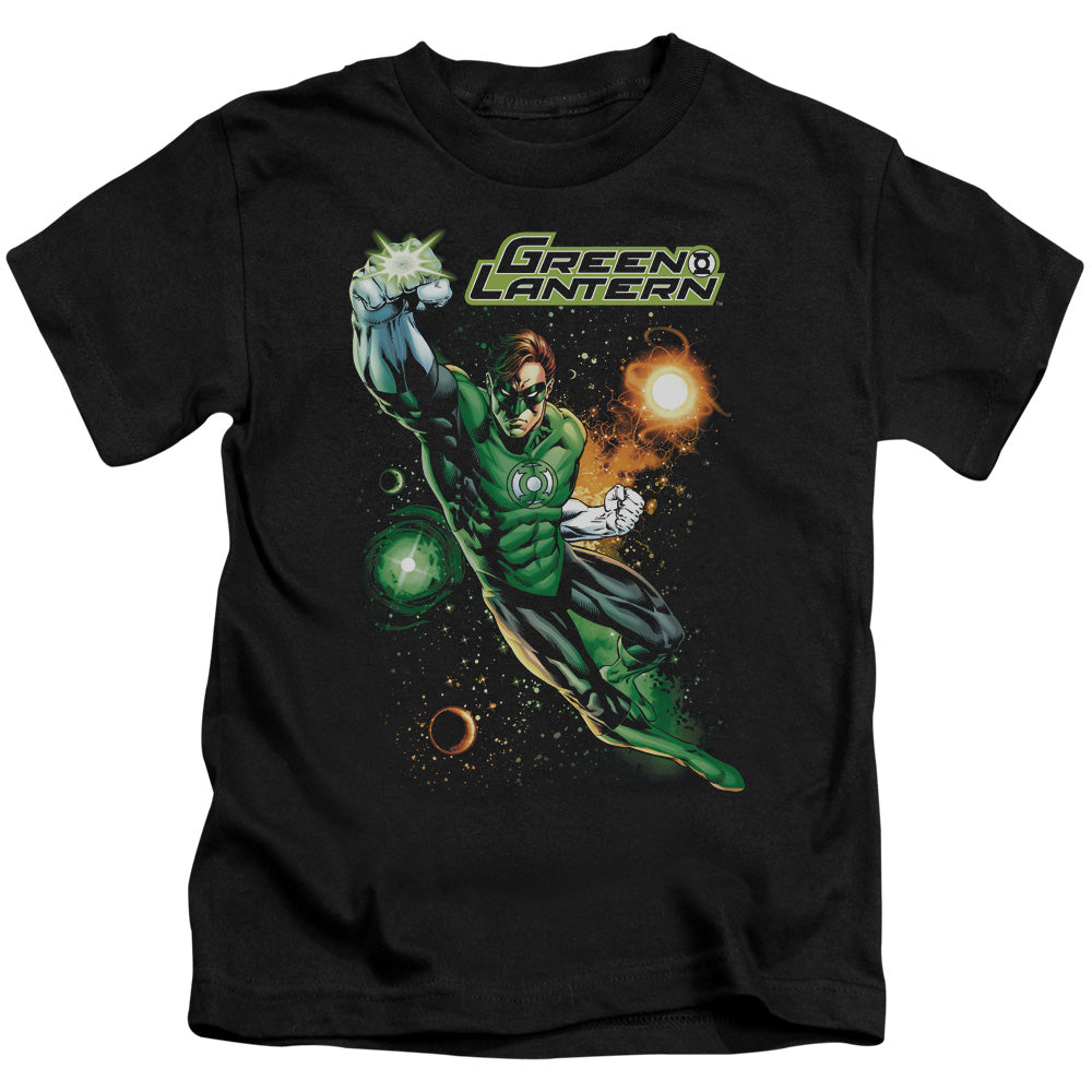 Justice League Galactic Guardian Juvenile Kids Youth T Shirt Black