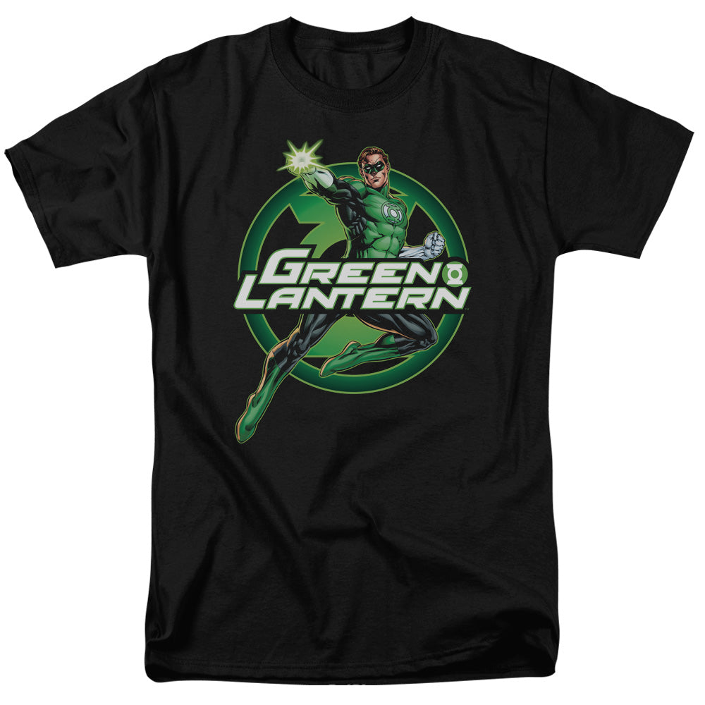 Justice League Lantern Green Lanternow Mens T Shirt Black