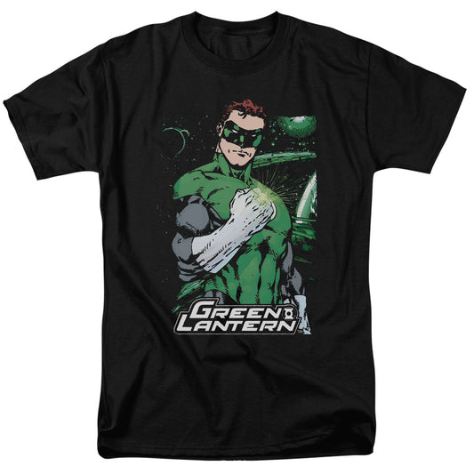 Justice League Fist Flare Mens T Shirt Black
