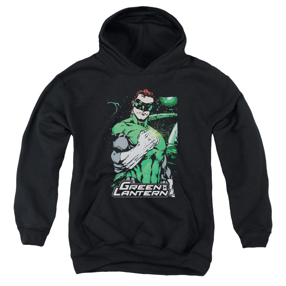 Justice League Fist Flare Kids Youth Hoodie Black