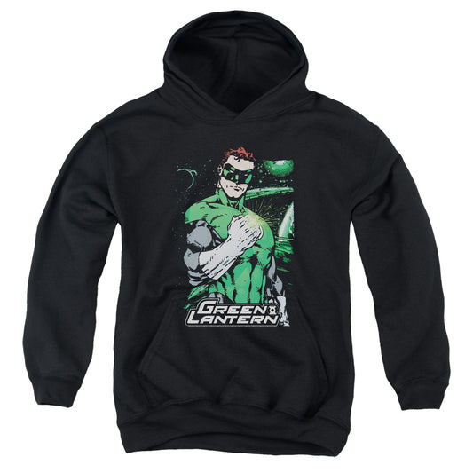 Justice League Fist Flare Kids Youth Hoodie Black