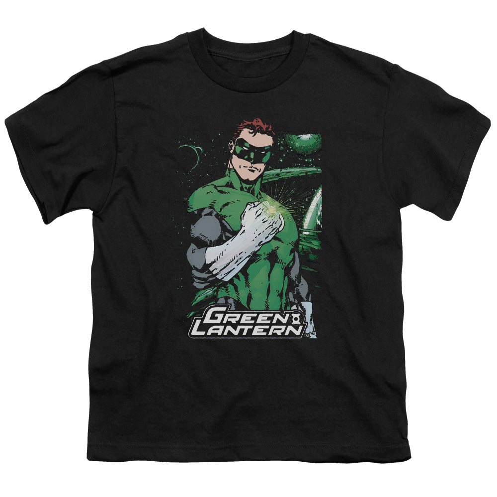 Justice League Fist Flare Kids Youth T Shirt Black