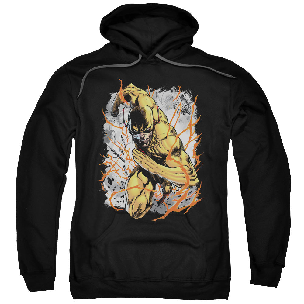 Justice League Reversed Mens Hoodie Black