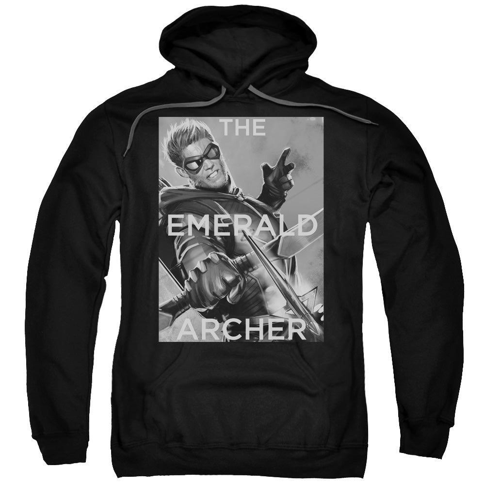 Justice League Trigger Mens Hoodie Black