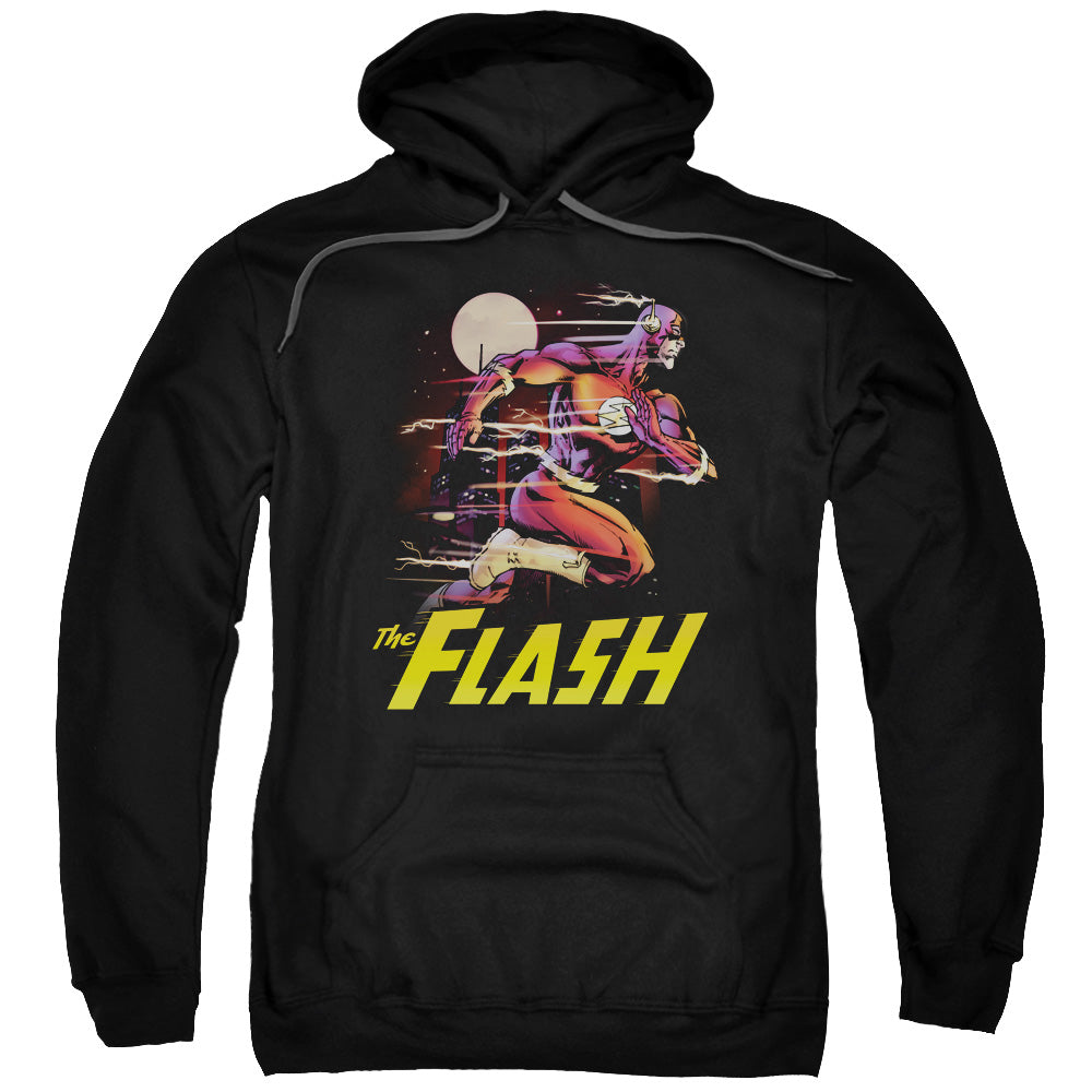 Justice League City Run Mens Hoodie Black