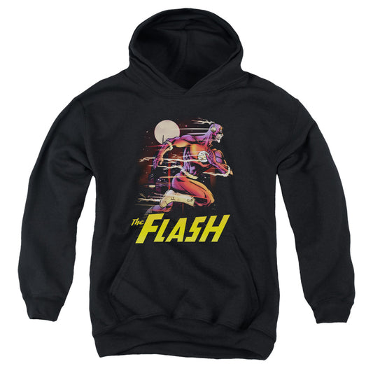 Justice League City Run Kids Youth Hoodie Black