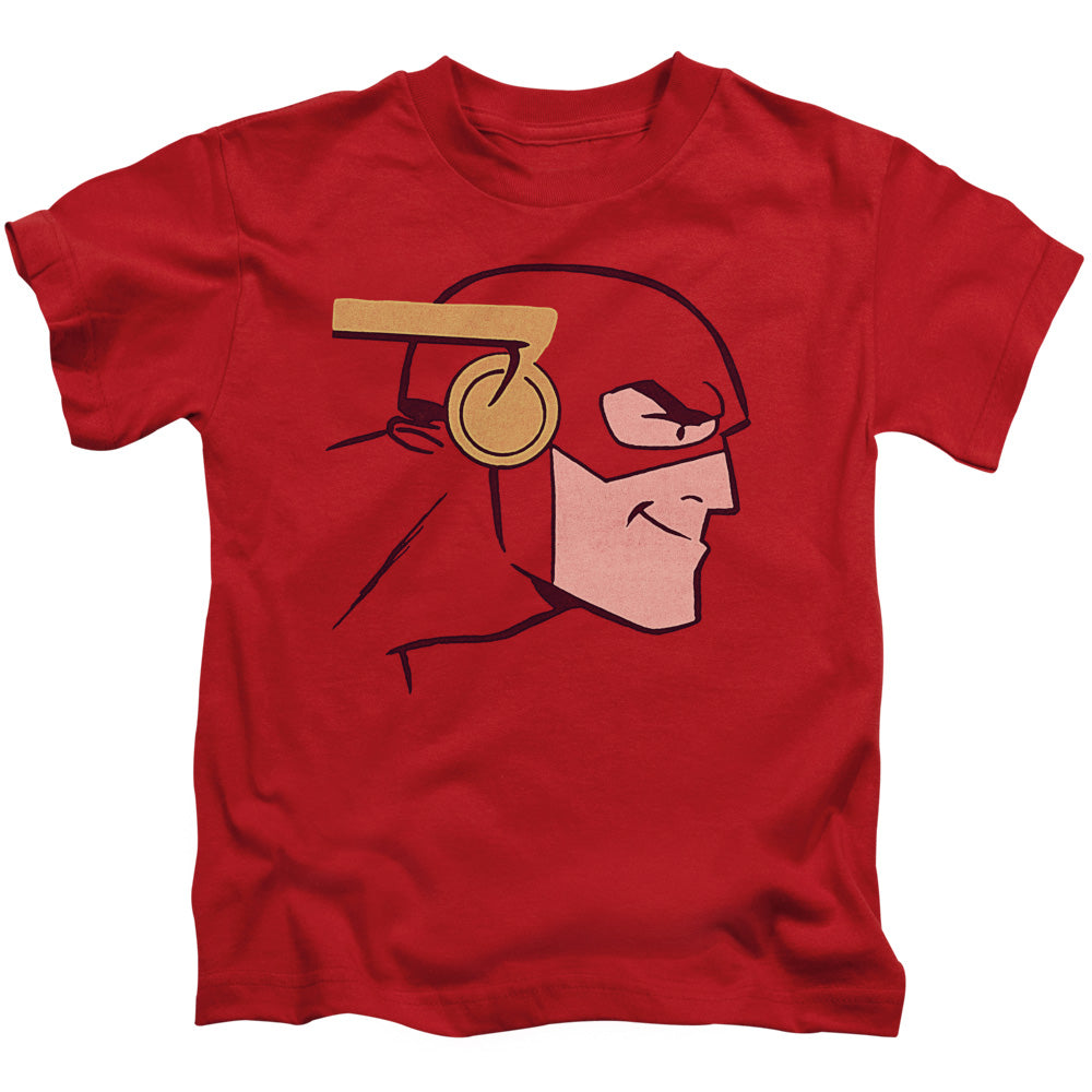 Justice League Cooke Head Juvenile Kids Youth T Shirt Red