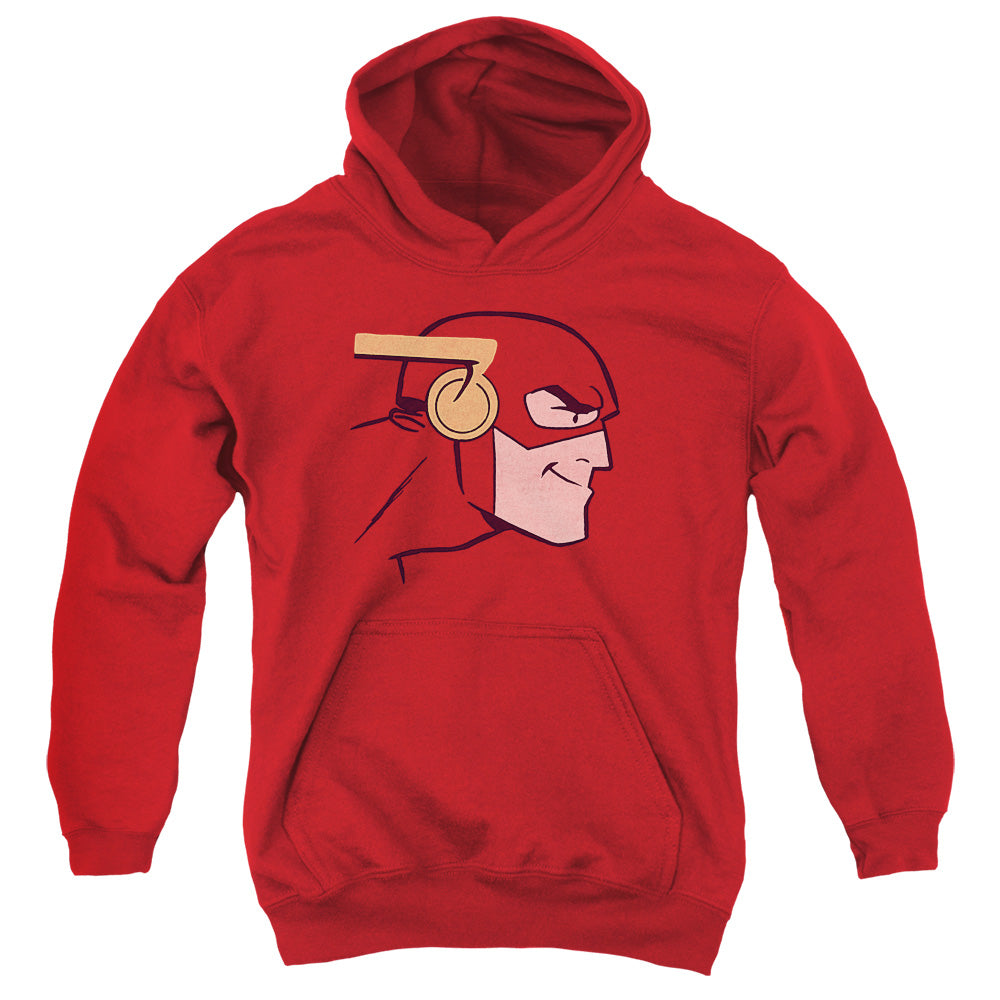 Justice League Cooke Head Kids Youth Hoodie Red