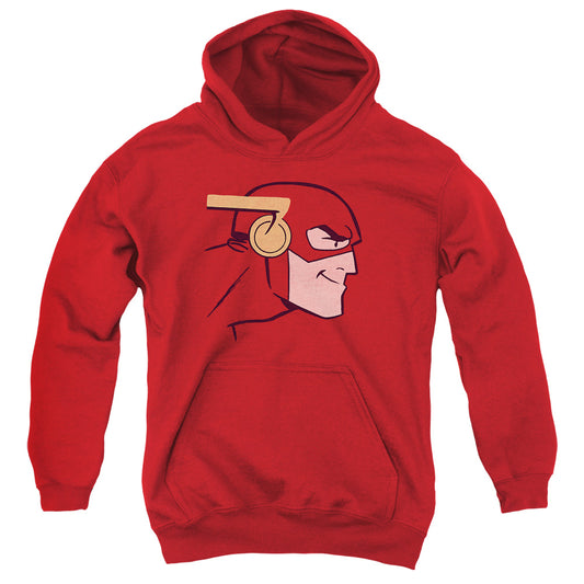 Justice League Cooke Head Kids Youth Hoodie Red