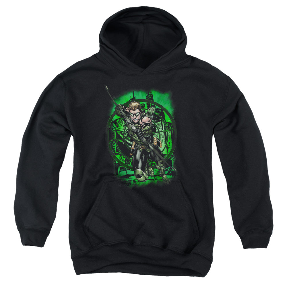 Justice League in My Sight Kids Youth Hoodie Black
