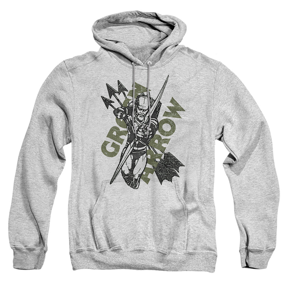 Jla Archers Arrows Mens Hoodie Athletic Heather