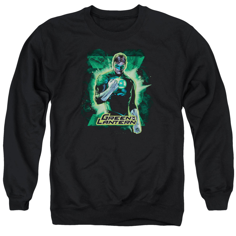 Justice League Gl Brooding Mens Crewneck Sweatshirt Black