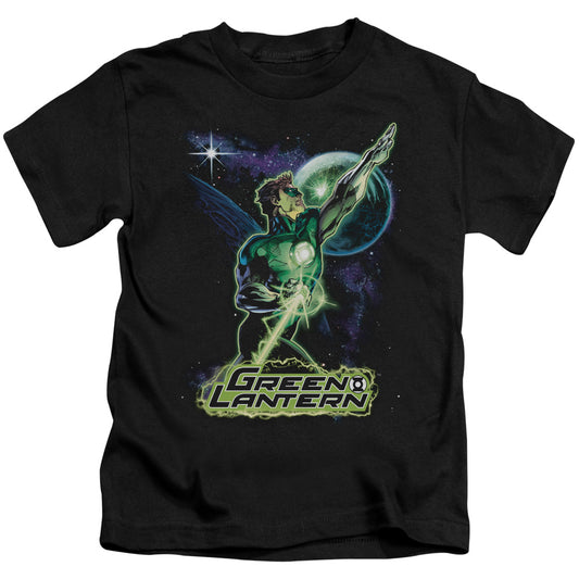 Justice League Hal Galaxy Juvenile Kids Youth T Shirt Black