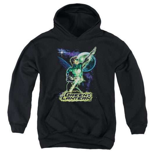 Justice League Hal Galaxy Kids Youth Hoodie Black