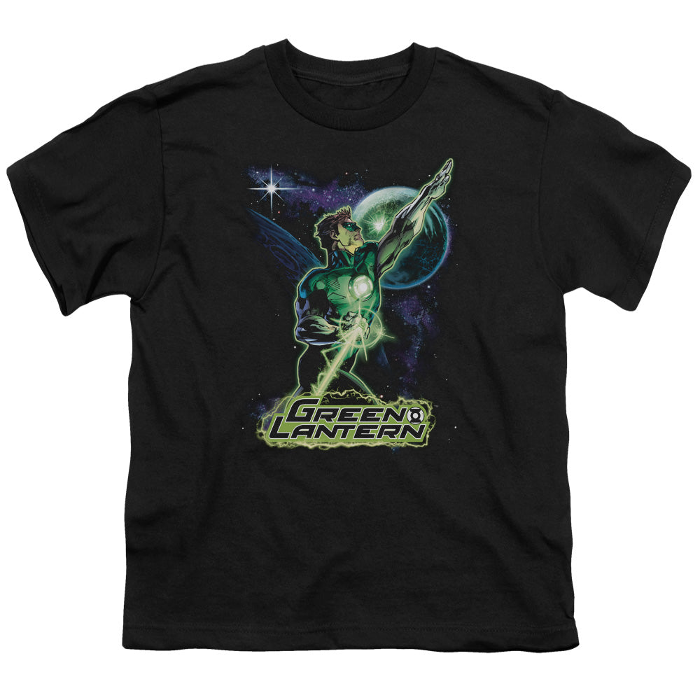 Justice League Hal Galaxy Kids Youth T Shirt Black