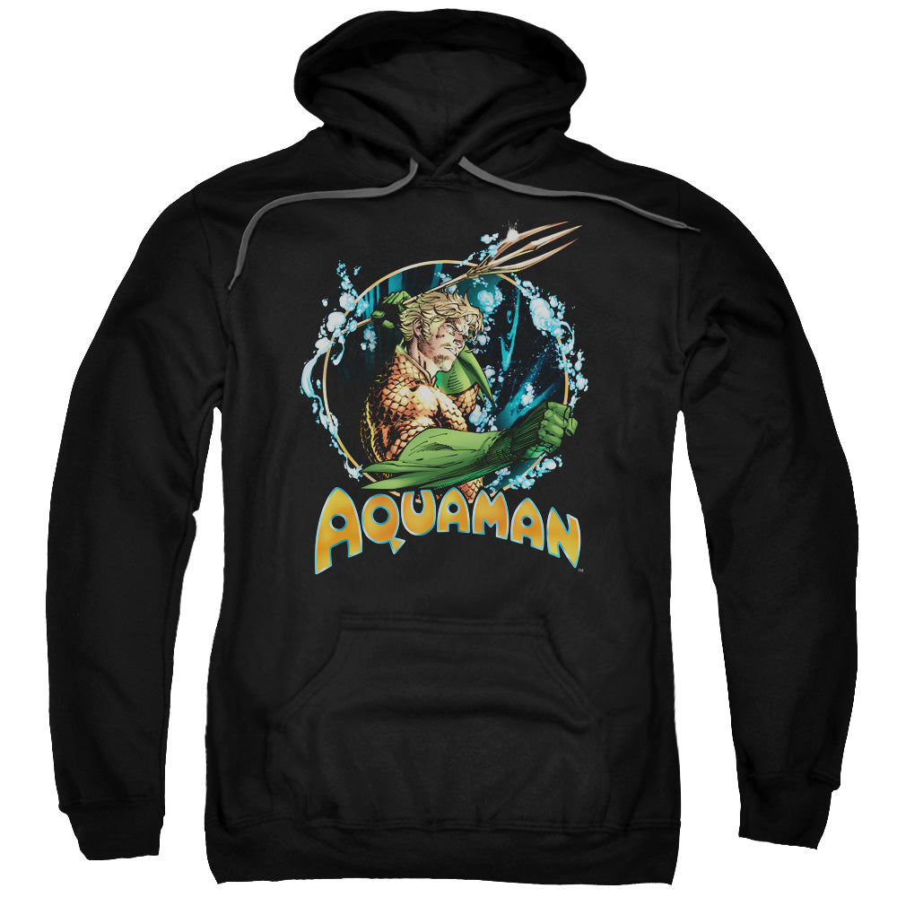 Justice League Ruler of the Seas Mens Hoodie Black