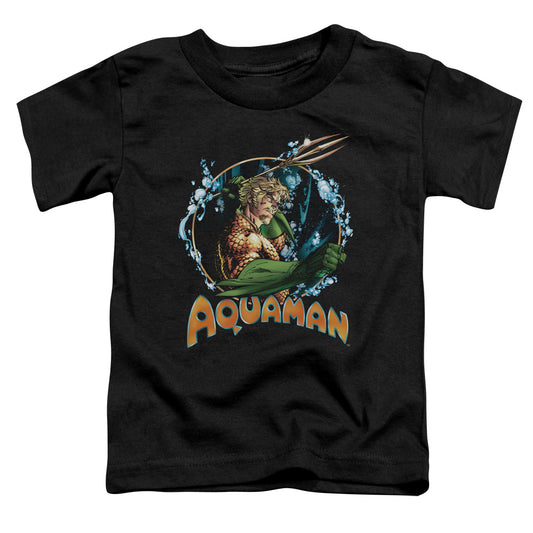 Justice League Ruler of the Seas Toddler Kids Youth T Shirt Black