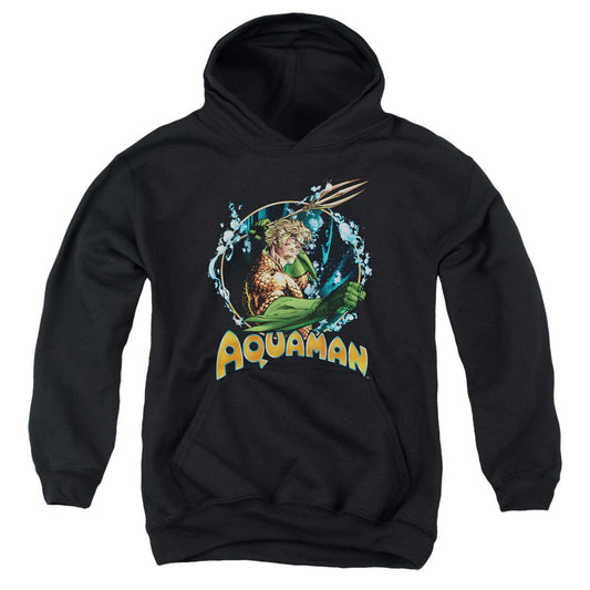 Justice League Ruler of the Seas Kids Youth Hoodie Black