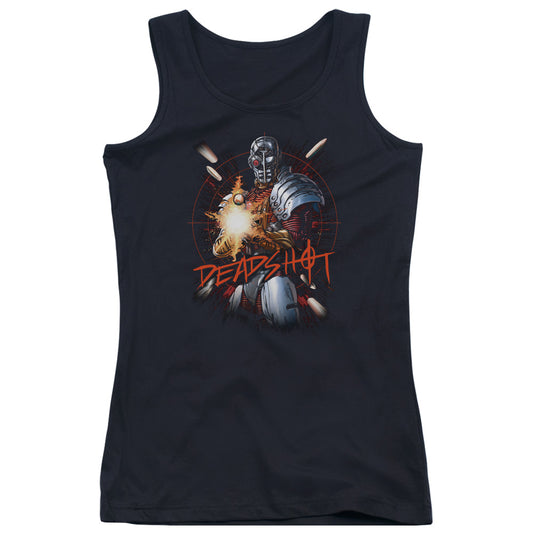 Justice League Deadshot Womens Tank Top Shirt Black