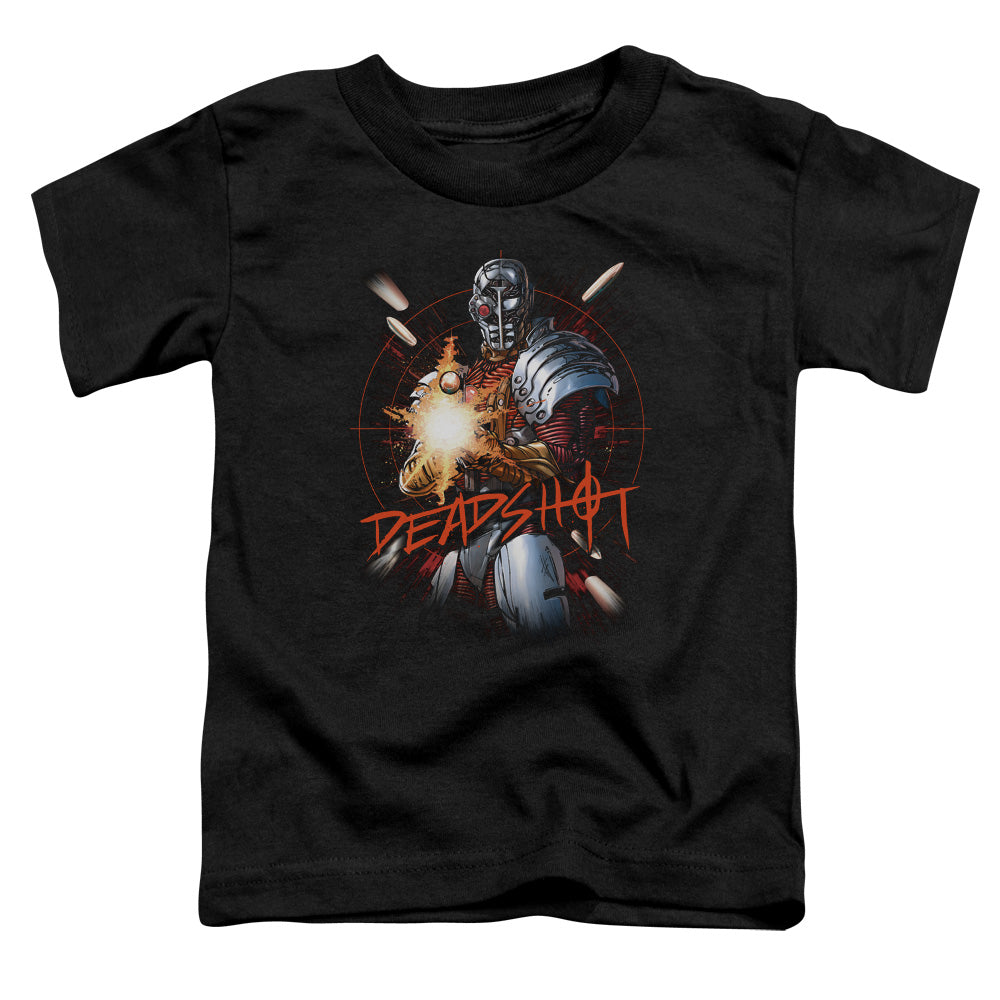 Justice League Deadshot Toddler Kids Youth T Shirt Black