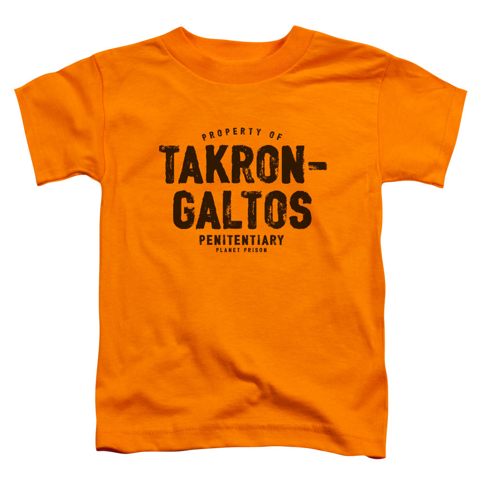 Justice League Takron Galtos Toddler Kids Youth T Shirt Orange