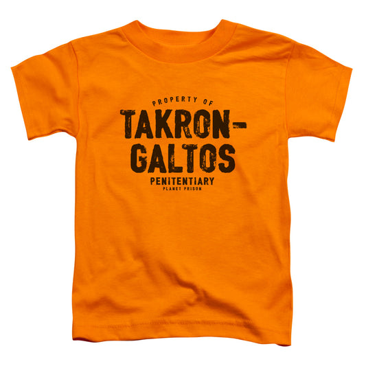 Justice League Takron Galtos Toddler Kids Youth T Shirt Orange