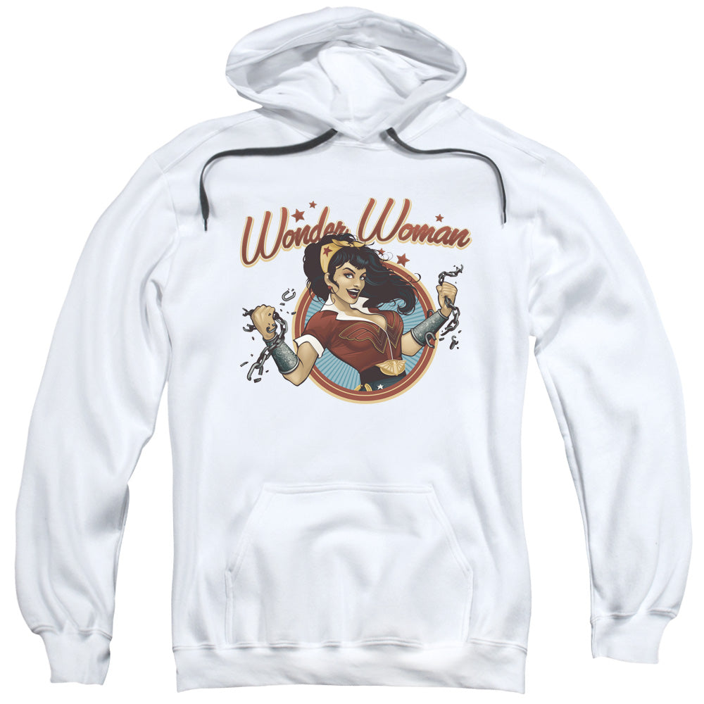 Justice League Wonder Break Mens Hoodie White