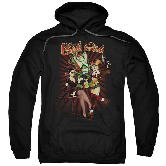 Justice League Bad Girls Mens Hoodie Black